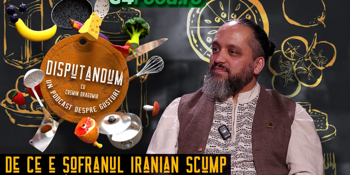 Șofranul Iranian, elixirul roșu: 150.000 de flori pentru un kg. Chef Mehrzad Moghavehi dezvăluie secrete