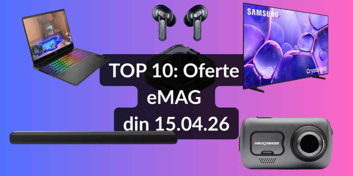 eMAG scoate la vânzare: Soundbar TCL cu Dolby Atmos și TV Samsung uriaș