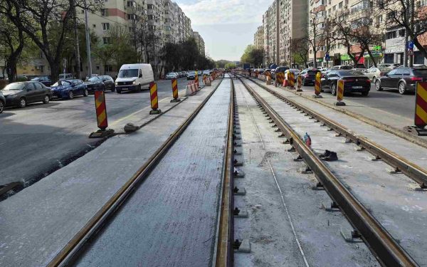 București: Lucrările la liniile de tramvai de pe Chișinău și Basarabia, spre final