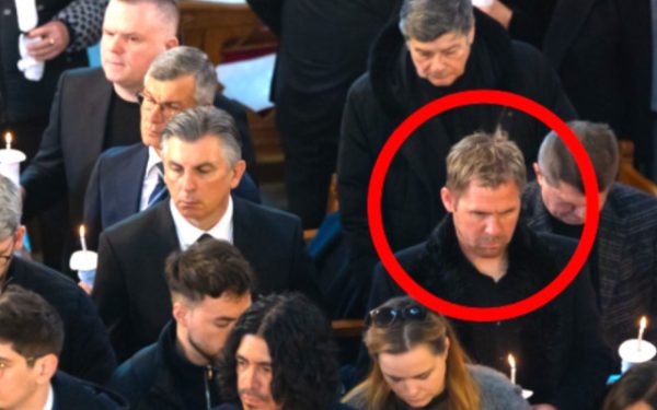 A apărut cineva neașteptat la înmormântarea lui Mircea Lucescu! Nimeni nu l-a recunoscut