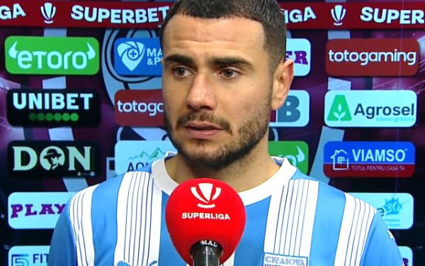 Screciu, după dezastrul U Cluj: „Abia aștept Craiova, ochi în ochi”