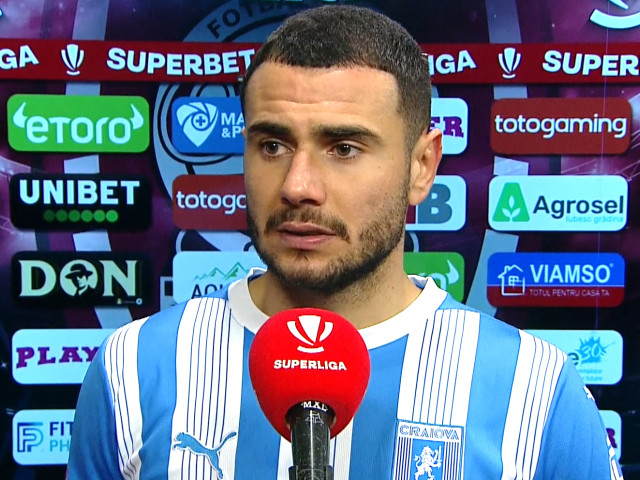 Screciu, după dezastrul U Cluj: „Abia aștept Craiova, ochi în ochi”