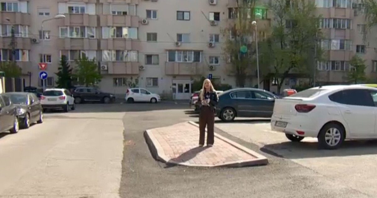O „insulă” de pavele, mister pe o stradă din București: Explicațiile Sectorului 3