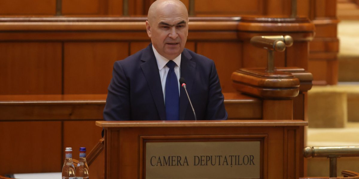 Moțiunea de cenzură împotriva Guvernului Bolojan, azi în Parlament