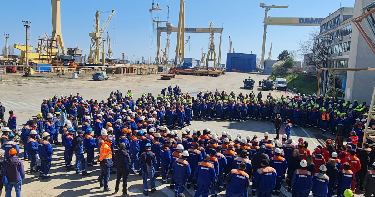 Guvernul României propune un ajutor financiar consistent pentru foștii angajați ai Șantierului Naval Mangalia, afectați de falimentul recent
