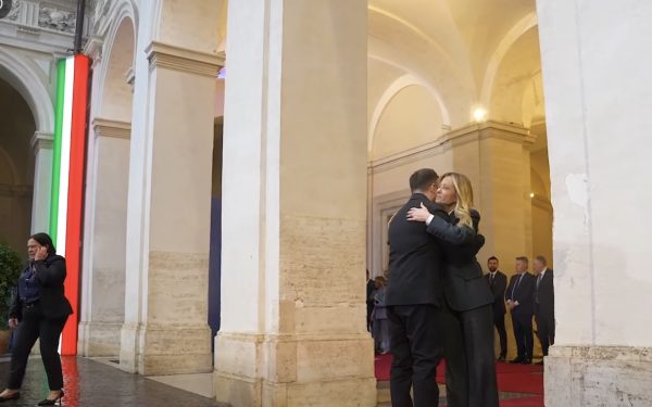 Zelenski, la întâlnirea cu Meloni: Italia, alegere clară pentru Ucraina, din primele zile