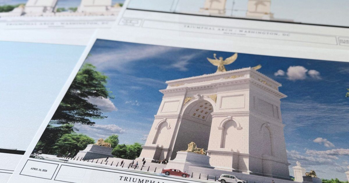 Trump vrea arc de triumf colosal la Washington: De trei ori mai înalt ca-n București