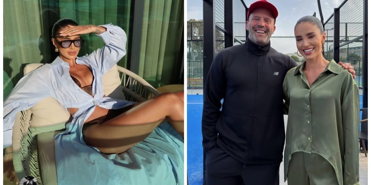 Adelina Pestrițu, poză de colecție cu Jason Statham: „Fără cuvinte”