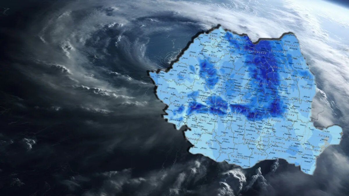 Vremea ia-o razna: Vortexul polar face praf România, vin 20 de grade