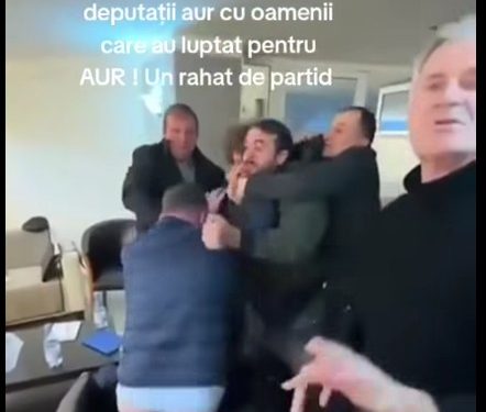 Tanasă, implicat într-o nouă scenă violentă în AUR: „Mi-am dat viața pentru partid”