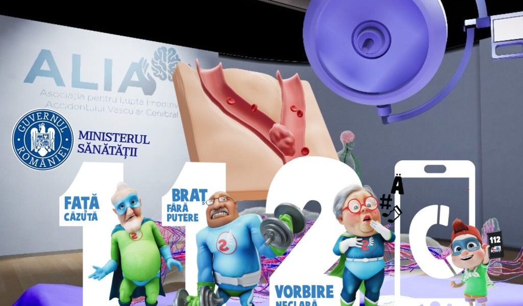 Ministerul Sănătății și ALIA, campanie AVC cu „Eroii FAST”