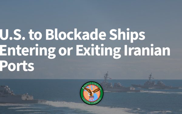 SUA blochează porturile iraniene de luni: Tensiuni în creștere în Orientul Mijlociu