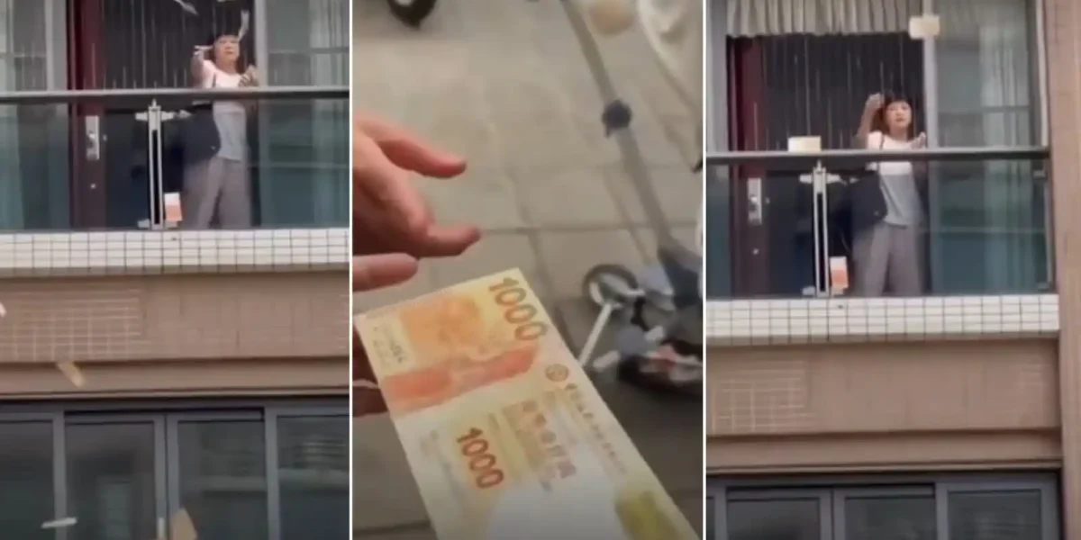 Conflict conjugal extrem: 160.000 de dolari, aruncați pe geam de o soție furioasă