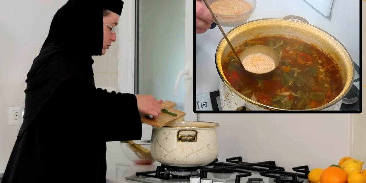 Ciorbă mănăstirească de păstăi: Rețeta maicii Hrisantia, un deliciu de la Mănăstirea Valea Bistrei