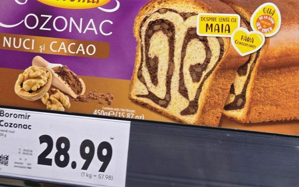 Cozonac Kaufland, secretul ascuns: Ce ingrediente scrie pe etichetă?