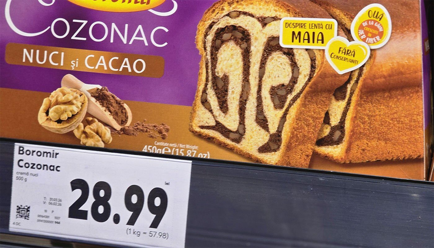 Cozonac Kaufland, secretul ascuns: Ce ingrediente scrie pe etichetă?