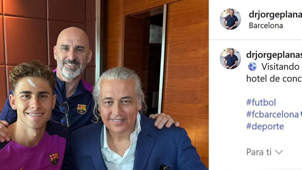 Chirurg estetician, vizită SURPRIZĂ la Fermin Lopez, înaintea meciului cu Atletico