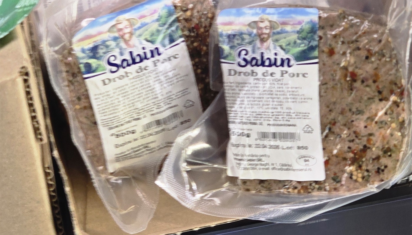 Din ce este făcut drobul de porc din Kaufland după etichetă