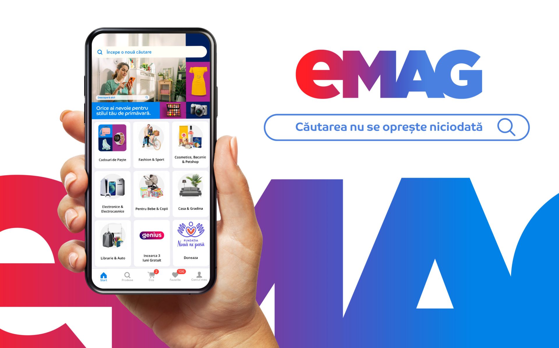 eMAG lansează gratuit notificări pe WhatsApp pentru clienți