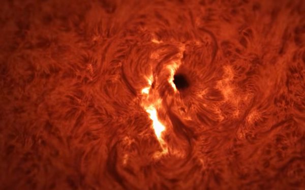 Auzit fără precedent: Erupție solară, surprinsă în direct