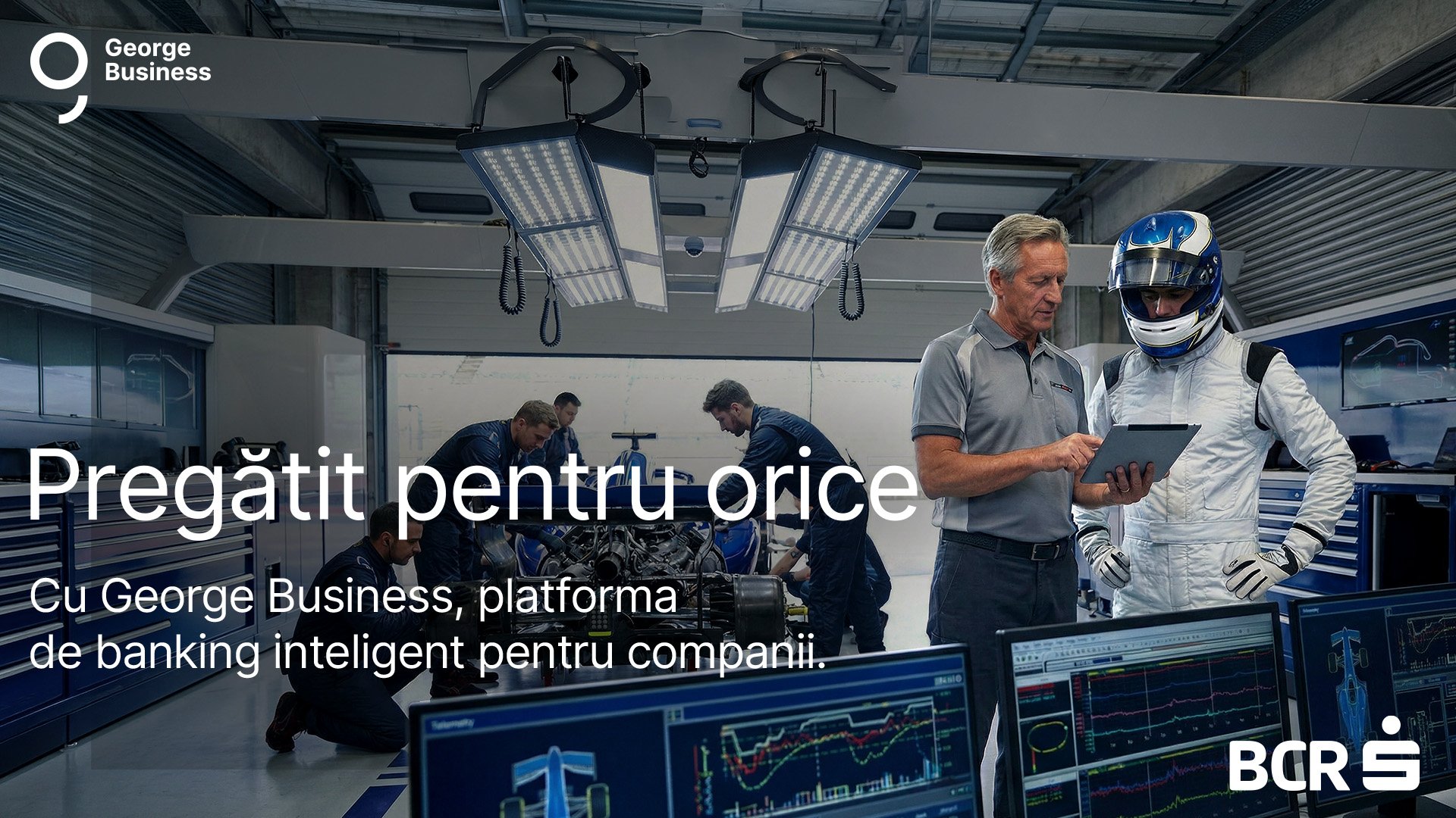 Aproximativ 11.000 de companii din România utilizează lunar platforma de banking inteligent BCR, George Business, gestionând tranzacții de peste 12 miliarde de euro