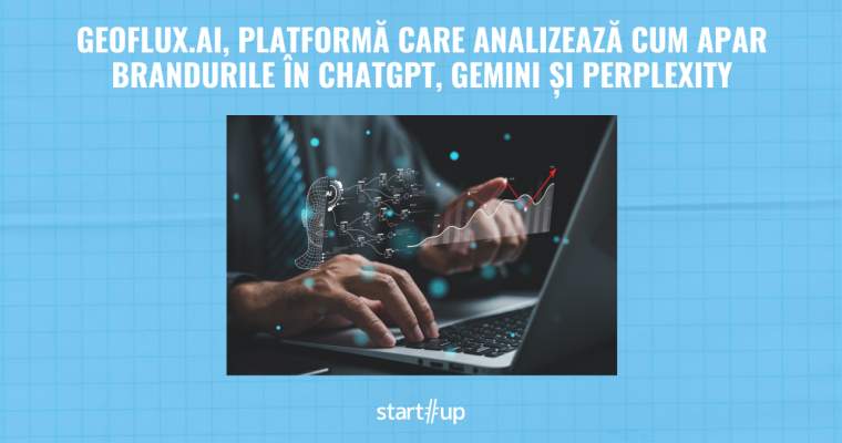 Un startup românesc lansează o platformă AI pentru analiza vizibilității brandurilor Startup-ul GEOflux.ai, cu rădăcini în România, a dezvoltat o platformă inovatoare de AI Visibility Analytics