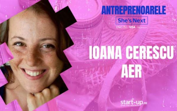 Antreprenoare SHE’S NEXT, Ioana Cerescu: De la ONG, la afaceri