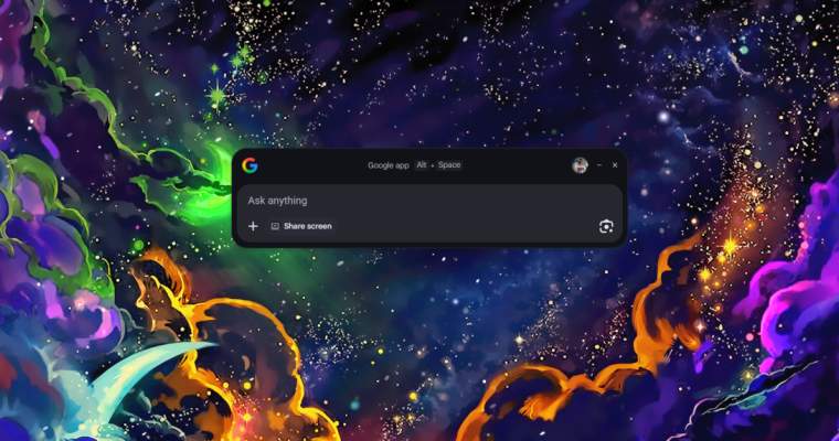 Google dă lovitura pe Windows: Aplicație cu căutare, fișiere și AI integrat