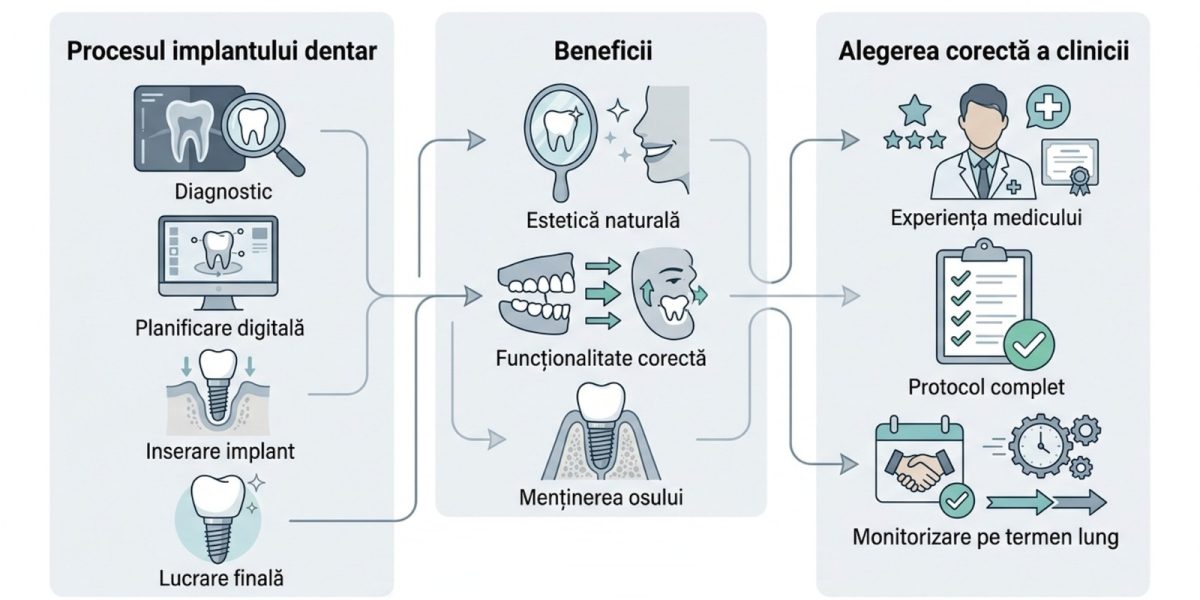 P: Ghidul Implantului Dentar: Cum Găsești Clinica Perfectă în România