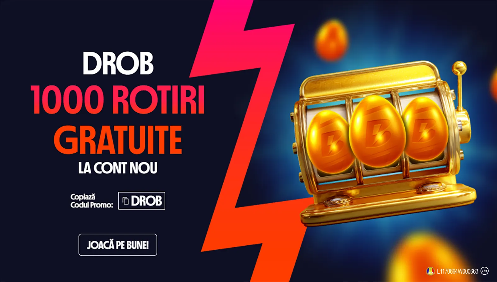 Betano lansează o promoție spectaculoasă: 1.000 de rotiri gratuite fără depunere pentru clienții noi, în cadrul unei campanii speciale de Paște