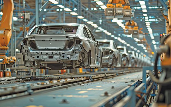 Producția Industrială a României, în scădere: -1,8% în februarie