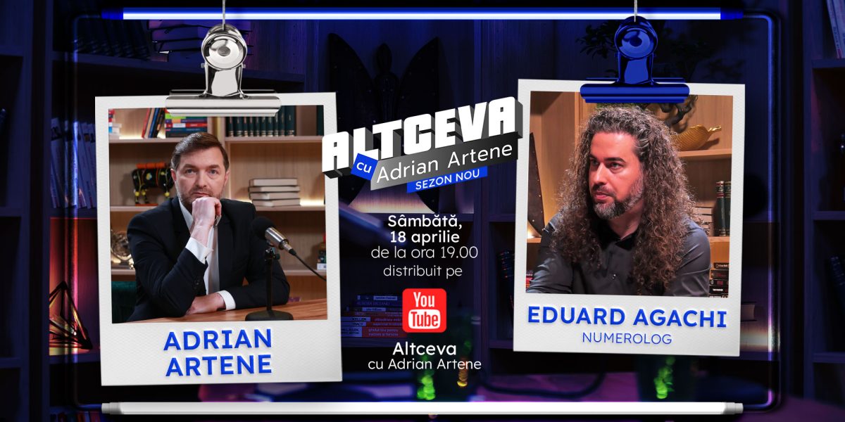 Numerologul Eduard Agachi dezvăluie secretul cifrei destinului la „Altceva cu Adrian Artene”