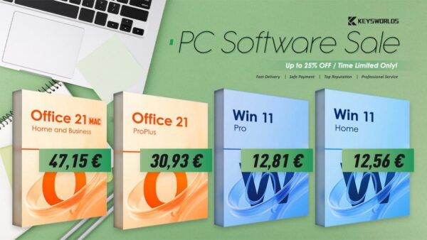 Microsoft Office 2021 pe viață, 30€! Windows 11, incredibil de ieftin, doar 12€