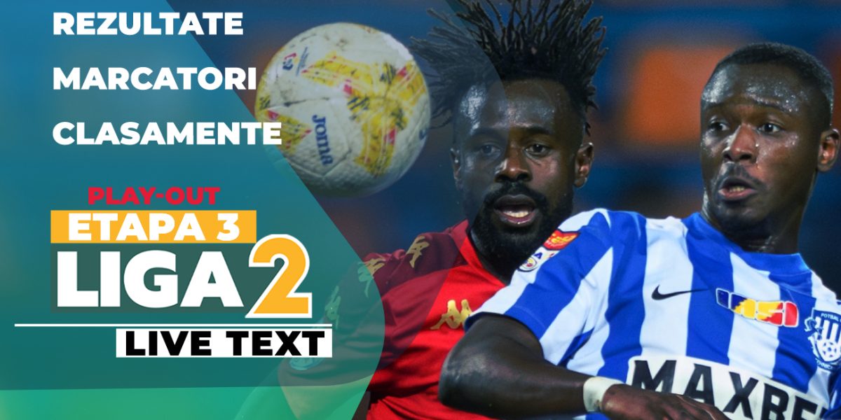 Etapa 3 play-out Liga 2: Ce rezultate ne-au rezervat meciurile din sezonul 2025-2026?