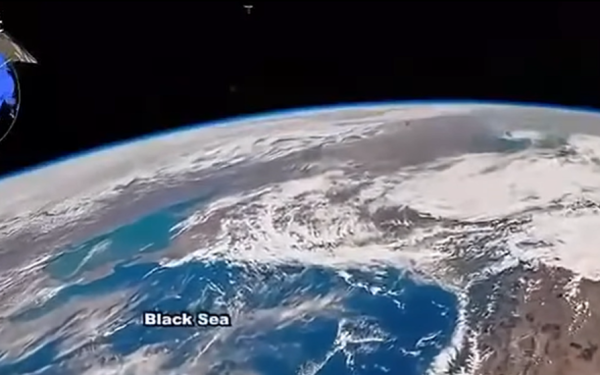 România, din spațiu: Delta Dunării și Marea Neagră, văzute de astronauții NASA