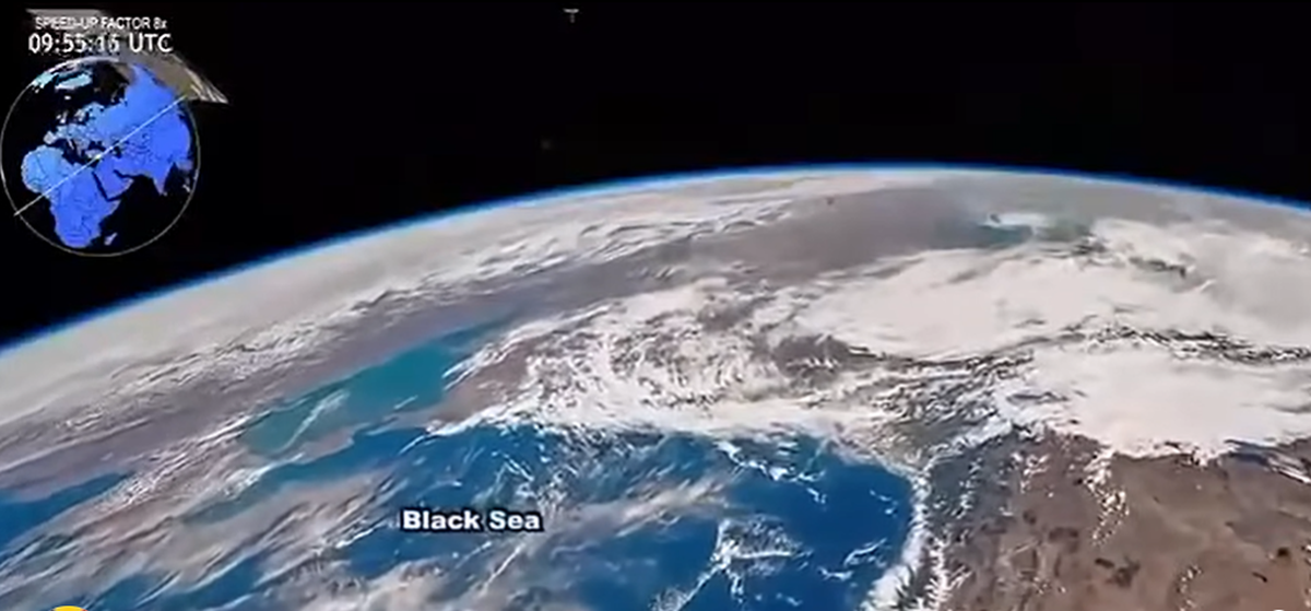 România, din spațiu: Delta Dunării și Marea Neagră, văzute de astronauții NASA