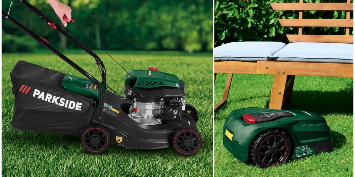 Parkside la Lidl: Robot, benzină și trimmer pentru grădina ta, în curând