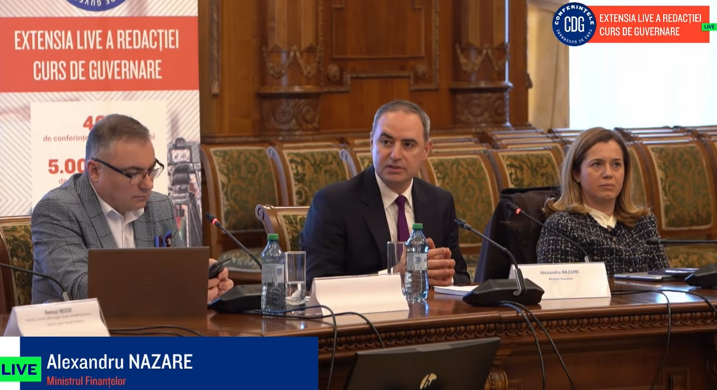 Bugetul României: Deficit de 1% din PIB în T1, anunță Ministrul Finanțelor la CDG! Ce-i cu PNRR?
