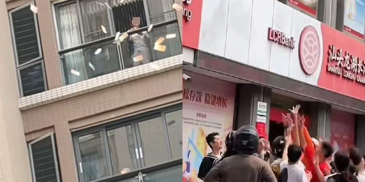 Ceartă uriașă în China: A aruncat peste 160.000 dolari de la balcon după un conflict cu soțul