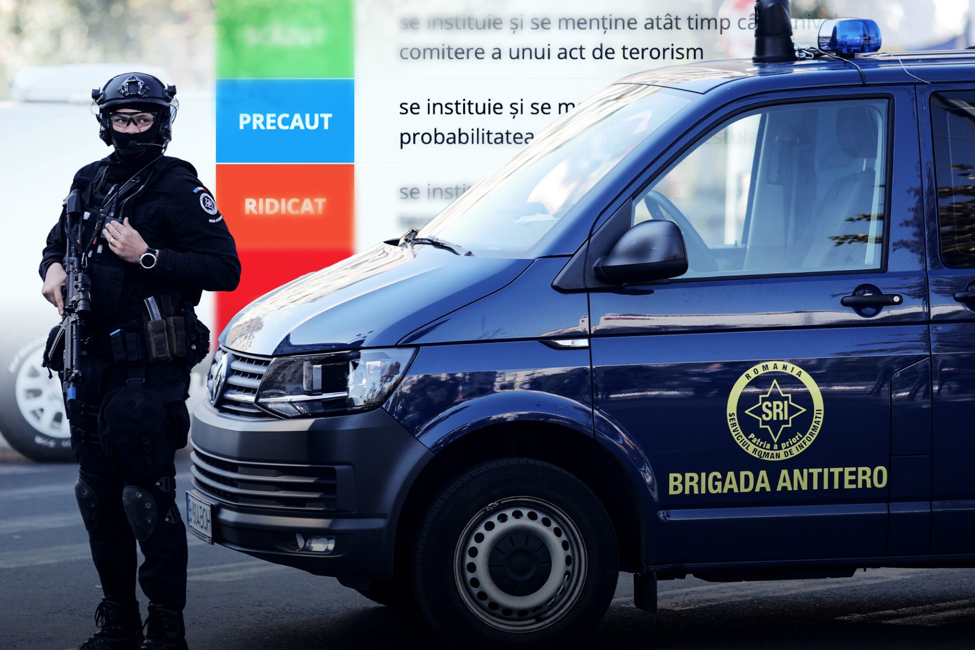 Alertă teroristă în România: SRI anunță „albastru-precaut”. Ce presupune?