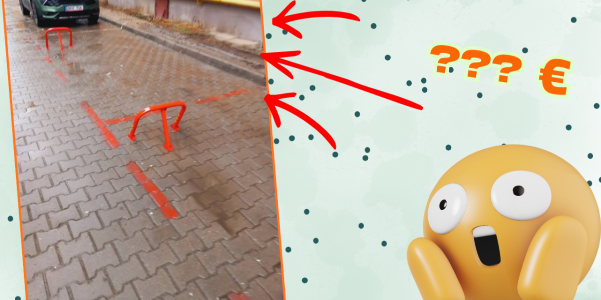 Loc de parcare la preț de garsonieră în Cluj! Strada Dorobanților, record istoric