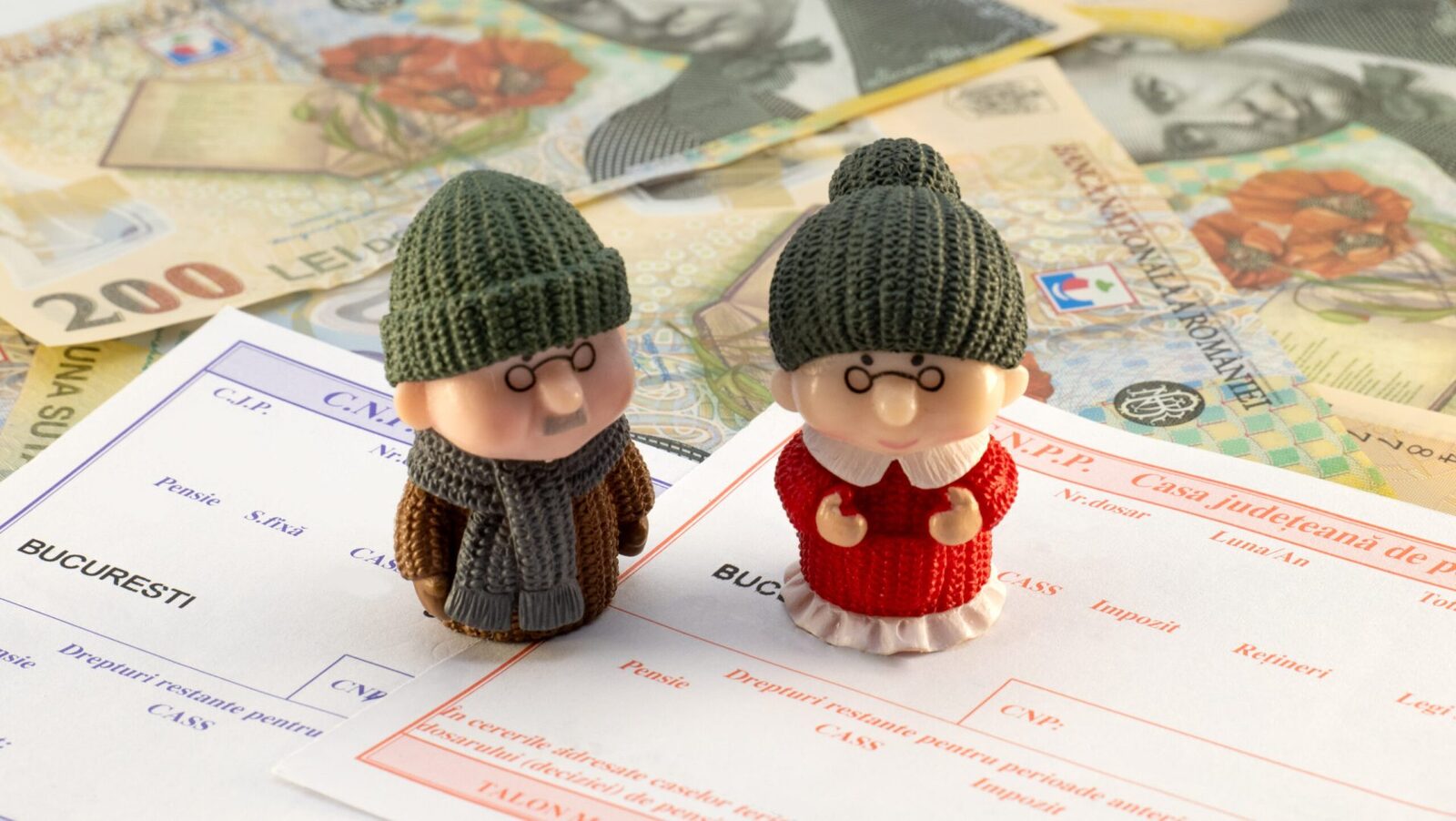 Beneficii sociale pentru pensionari: 1.281 de lei lunar