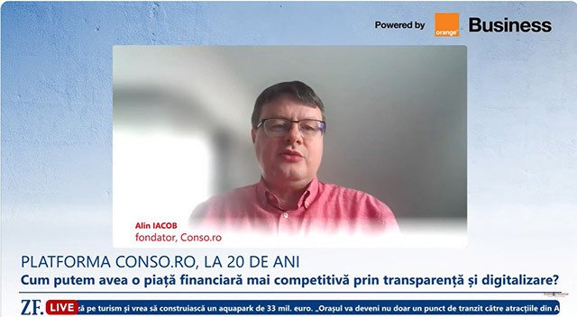 Avertisment de la ALIN IACOB, fondatorul Conso.ro: Investițiile, cu asumare și răbdare