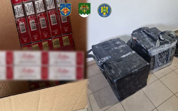 Rețea de contrabandă cu țigări, lovită în Republica Moldova. Poliția de Frontieră Română, implicată