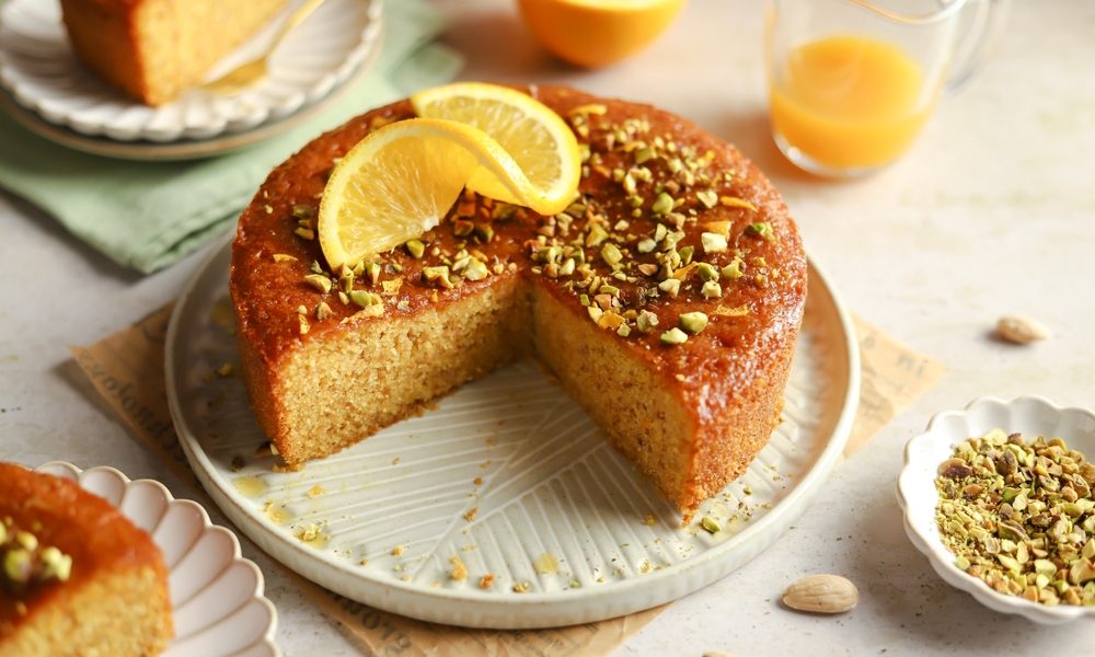 Prăjitură de post cu lămâie și mălai: Gust divin, rețeta simplă