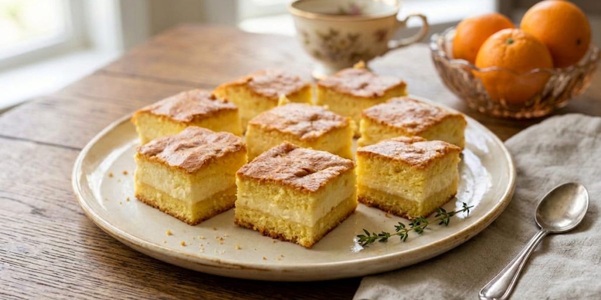 Desertul Zilei: Prăjitură Cu Cremă Hochland Și Portocale – Rețeta Zâmbitoare