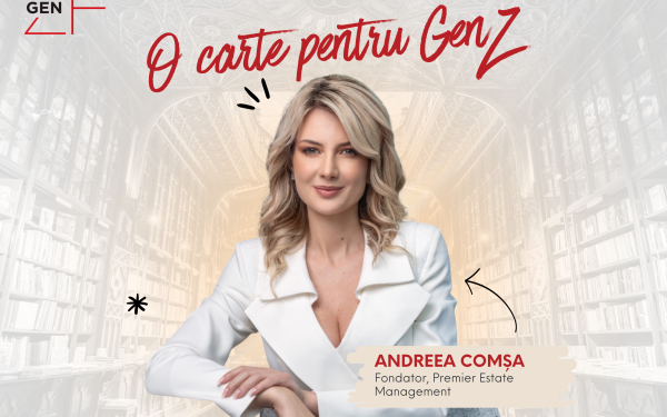 Ce carte citește Andreea Comșa, fondatoarea Premier Estate? Recomandările ei