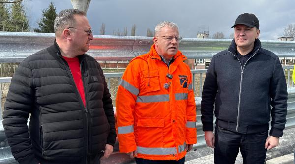 Pucioasa: Podul peste Bizdidel, redeschis! Circulația, reluată