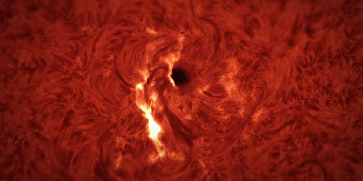 Sunetul SF al unei erupții solare: Horror!