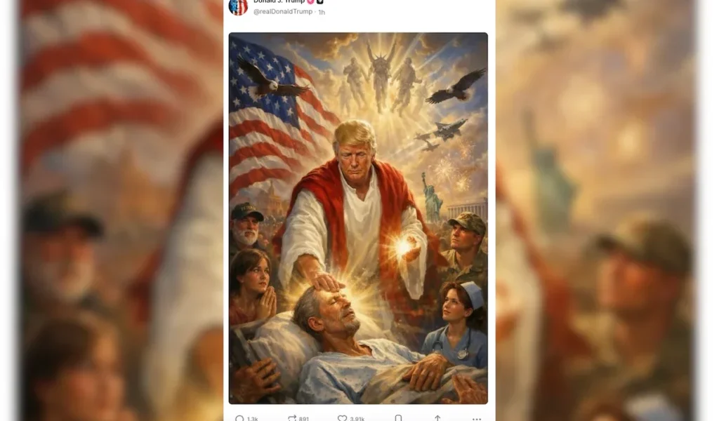 Donald Trump, „noul Mesia”? Postarea online care a stârnit furia globală